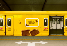 Bauducco lança nova campanha em estações do metrô