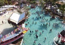 Diversão em família no Hot Beach Olímpia