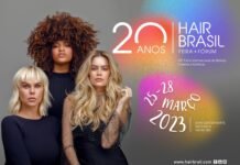 Hairstylist Romeu Felipe assina campanha da Hair Brasil 2023