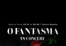“O Fantasma – In Concert” traz homenagem ao clássico “O Fantasma da Ópera” no Teatro Gazeta