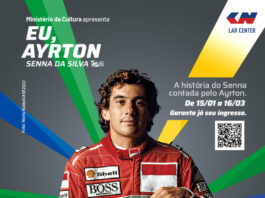 Exposição imersiva “Eu, Ayrton Senna da Silva – 30 Anos” no Lar Center