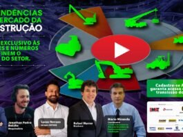 Tendências no Mercado da Construção mostrará as estimativas de vendas para o mercado de máquinas em 2026
