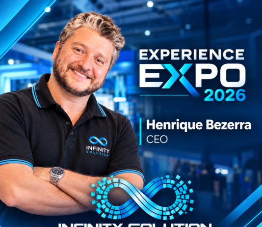Infinity Solution participa da Experience Expo 2026 como expositora e destaca sua atuação em tecnologia para eventos